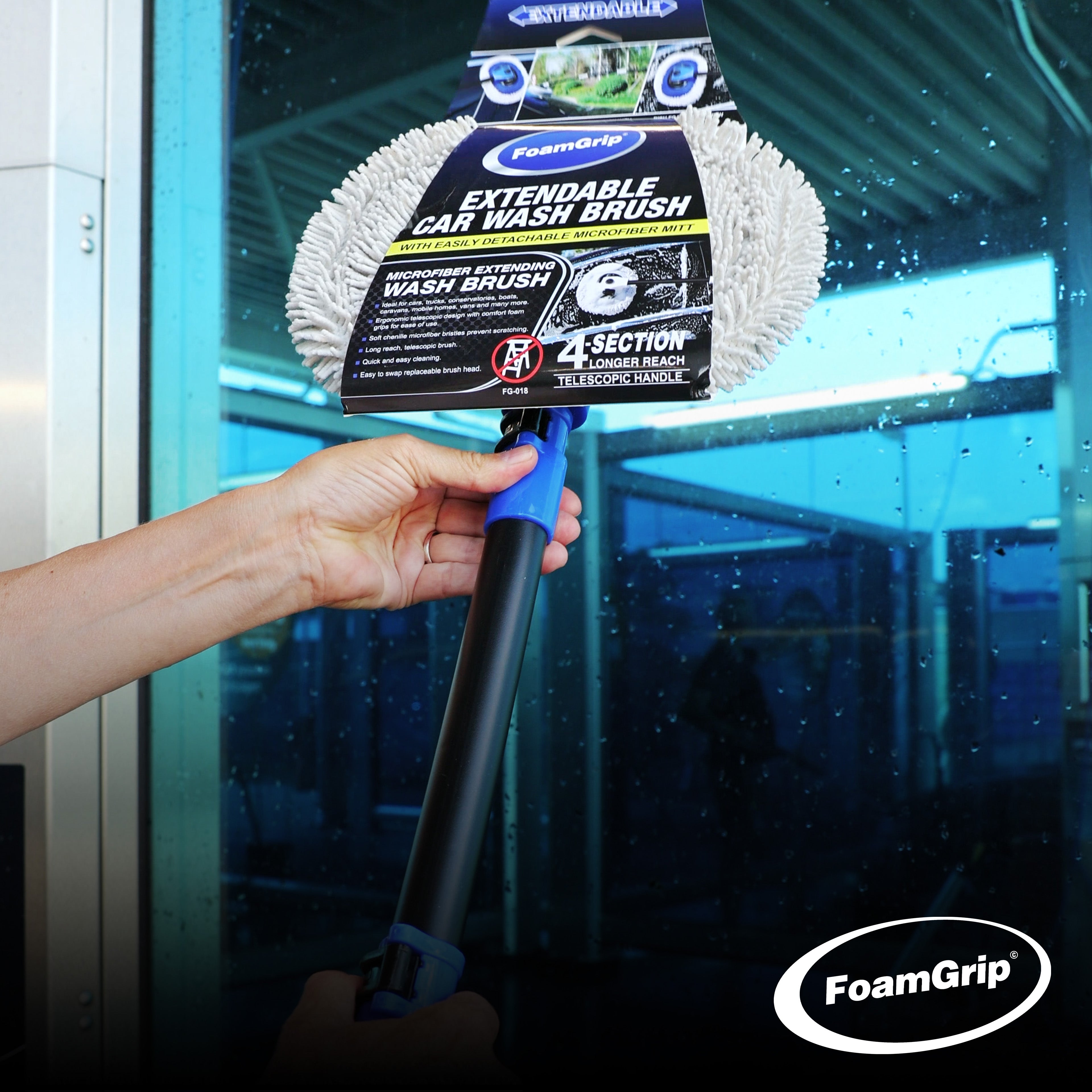 Waarom de FoamGrip® microvezel wasborstel de beste keuze is voor een krasvrije auto